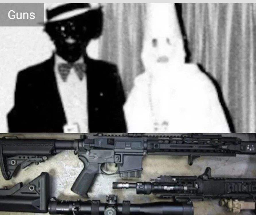  GOVERNOR BLACKFACE PLANS TO CONFISCATE BLACK RIFLES