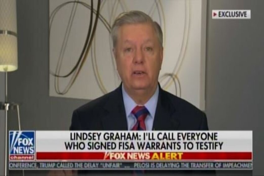  Sen. Graham: ‘I Want to Know How Far Up the Chain’ the Trump-Russia Investigation Went