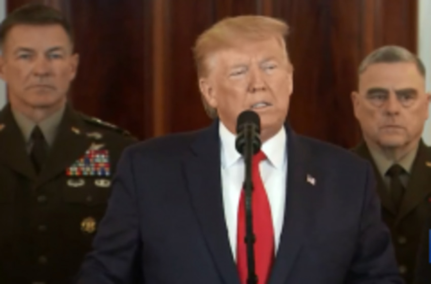  Trump Claims Iran ‘Appears to Be Standing Down,’ Announces New Economic Sanctions