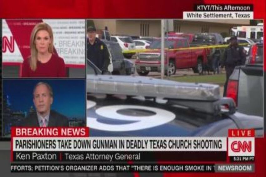  Texas AG Destroys Media’s Anti-Gun Narrative on CNN: ‘More People Need to Carry’ to Prevent Tragedies