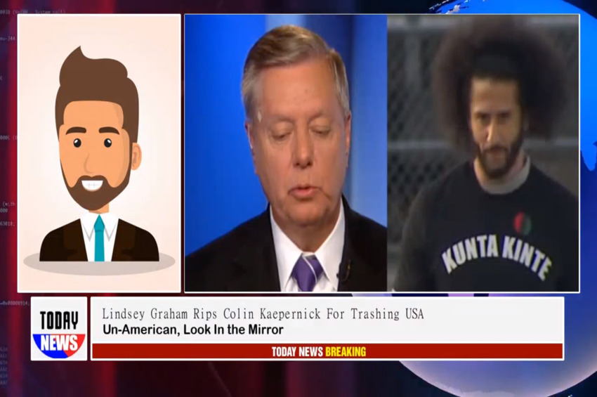  INDSEY GRAHAM RIPS “LOSER” COLIN KAEPERNICK: “HE’S A RACIST”