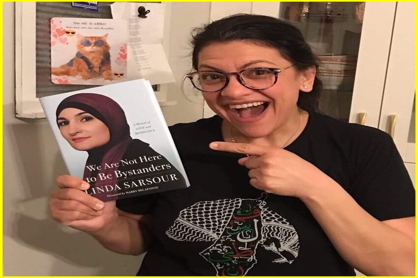  Rep. Tlaib Wears T-Shirt That Wipes Israel Off The Map