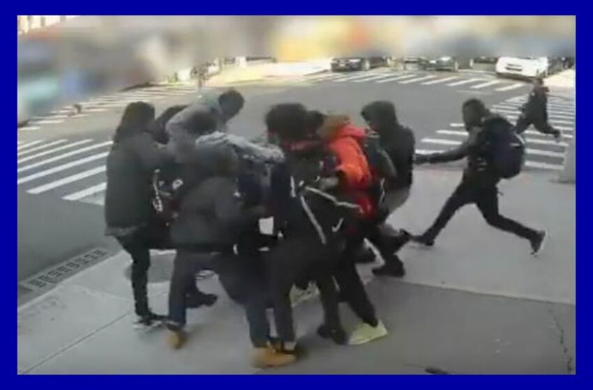  Horrifying NY! Girl beaten unconscious in robbery in broad daylight