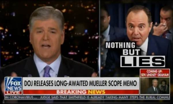  IT’S HAPPENING! Sean Hannity Warns Rep. Adam Schiff “Tick-Tock! Tomorrow Will Be the Day the Congenital Liar Is Completely Exposed” (VIDEO)