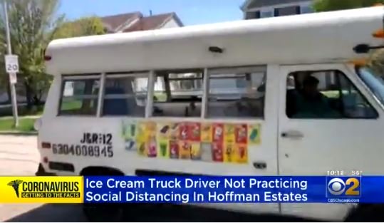  Village of Hoffman Estates Urges Citizens to Call the 911 Emergency Line on an Ice Cream Truck for Breaking Quarantine Policy, Not Wearing a Mask