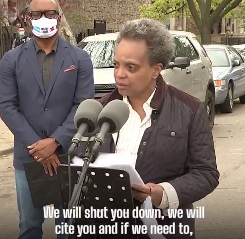  “If We Need to We Will Arrest You and We Will Take You to Jail” – Chicago Commie Mayor Outlaws Parties Under Her Watch