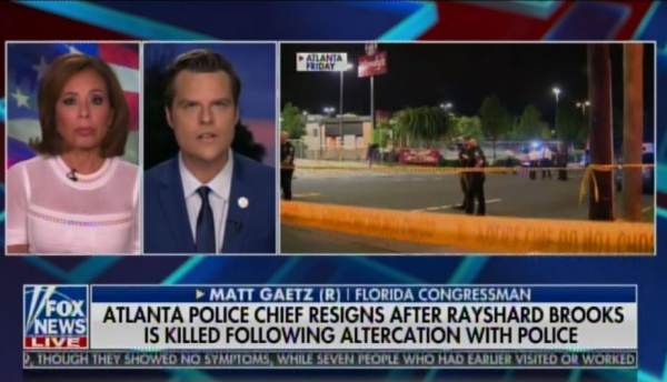  Rep. Matt Gaetz: Shrill Voices on the Left Calling for Violence Have Blood on Their Hands (VIDEO)
