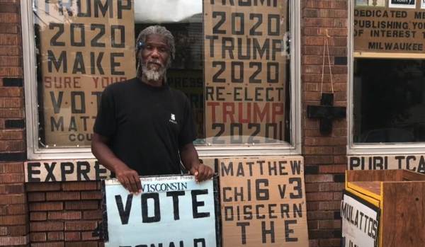  Black Trump Supporter Known for Standing Outside With Handmade ‘Vote Trump’ Signs Murdered in Broad Daylight