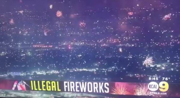  Californians Revolt After Democrats Cancel 4th of July Festivities, Light Up the Sky with Thousands of ‘Illegal’ Fireworks (VIDEOS)