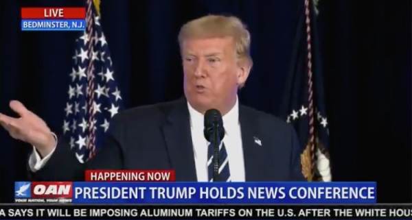  “It’s a Peaceful Protest” – President Trump Gives Perfect Answer to Reporter Asking Why His Guests Aren’t Social Distancing (VIDEO)