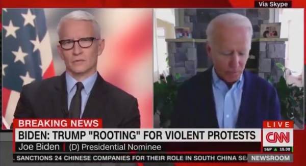  Joe Biden Reads From Script as He Struggles to Get Through Interview with Anderson Cooper (VIDEO)