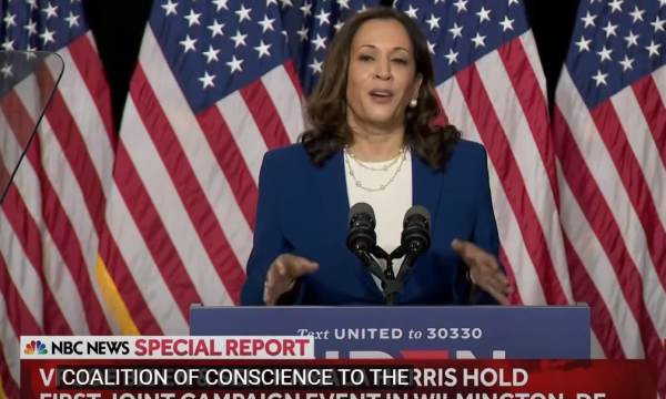  Kamala Harris Opens Her Run as Veep Cheering Rioters, Looters as a “New Coalition of Conscience” in the Streets