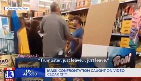  “Trumpster, Just Leave! Just Leave!” Smith’s Grocery Store Employees Threaten, Curse at Customer for Improper Mask Use in Store (VIDEO)