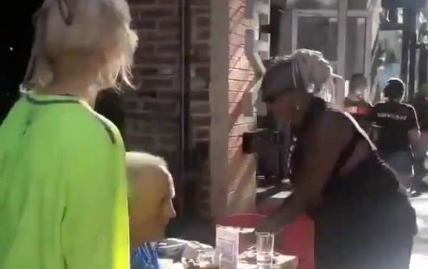  ‘F*ck White People!’ – BLM-Biden Supporters Scream at Elderly Couple Dining Outdoors in Pittsburgh, Steal Their Drinks Off Table (VIDEO)