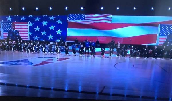  NBA Players Kneel During National Anthem on Anniversary of 9/11