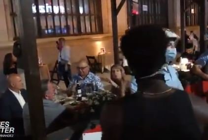  PHILLY POPS OFF: BLM Mob Harasses White People Eating Dinner at Outdoor Restaurant (VIDEO)