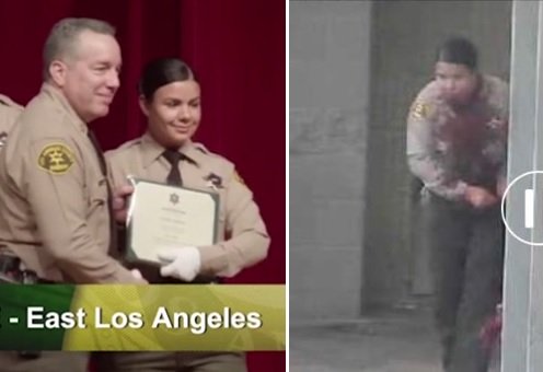  REVEALED: Hero LA Sheriff’s Deputy Who Saved her Partner After She Was Shot in the Jaw and Arm is a Former Librarian