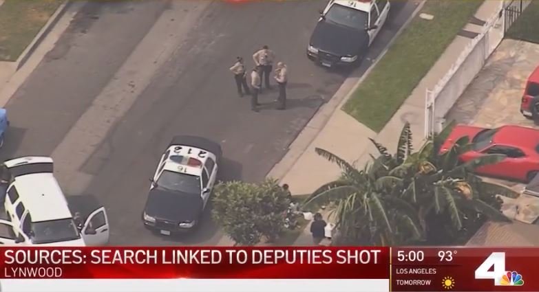  BREAKING: Standoff in Lynwood, California May Be Suspect Linked to Saturday Night’s Shooting of Two Deputies