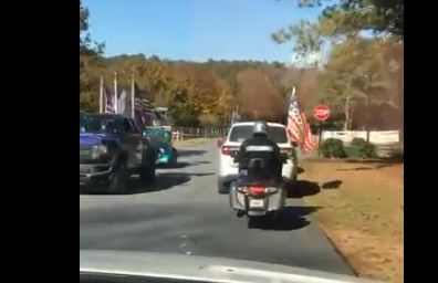  Georgia Patriots Hold Car Parade Outside of Secretary of State Brad Raffensperger’s Home (VIDEO)