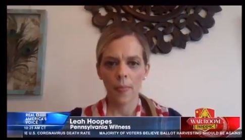  WOW! PA Election Observer Drops BOMBSHELL – Says DOJ Showed Up at Her Door to Question Her After She Testified (VIDEO)