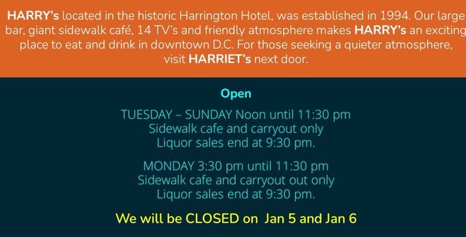  DC’s Hotel Harrington Closes for January 6 Pro-Trump March After Pressure Over Proud Boys
