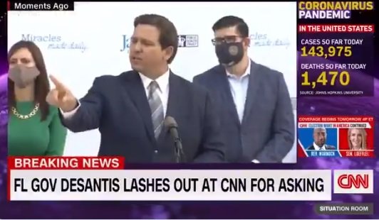  BRUTAL: Watch Gov. DeSantis Treat a CNN ‘Reporter’ Exactly the Way She Deserved to Be Treated
