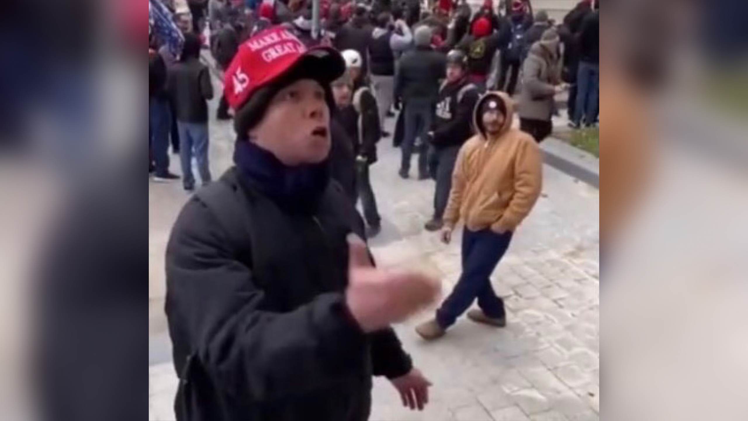  WATCH: “Why Are You Allowing This To Happen,” Trump Supporter Yells At Capitol Police for Standing Around While Protestors Are Storming Capitol (VIDEO)