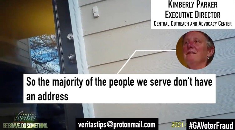  BREAKING: Project Veritas: Central OAC Exec Admits Org Registers Thousands of Homeless to Vote at Same Address in Fulton County (VIDEO)