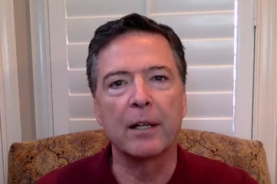  Crazy Fired FBI Director Jim Comey Says Biden Should Pardon President Trump One Day Then the Next Day Compares Trump Supporters to Al Qaeda