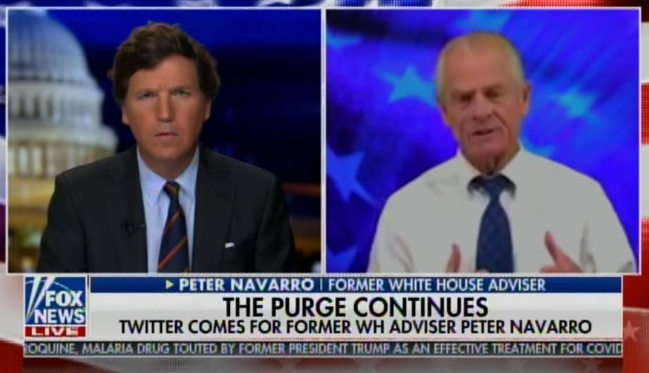  “It’s Because of Who I Am and What I Might Say” – Trump Official Peter Navarro Banned from Twitter after Not Tweeting for Weeks (VIDEO)