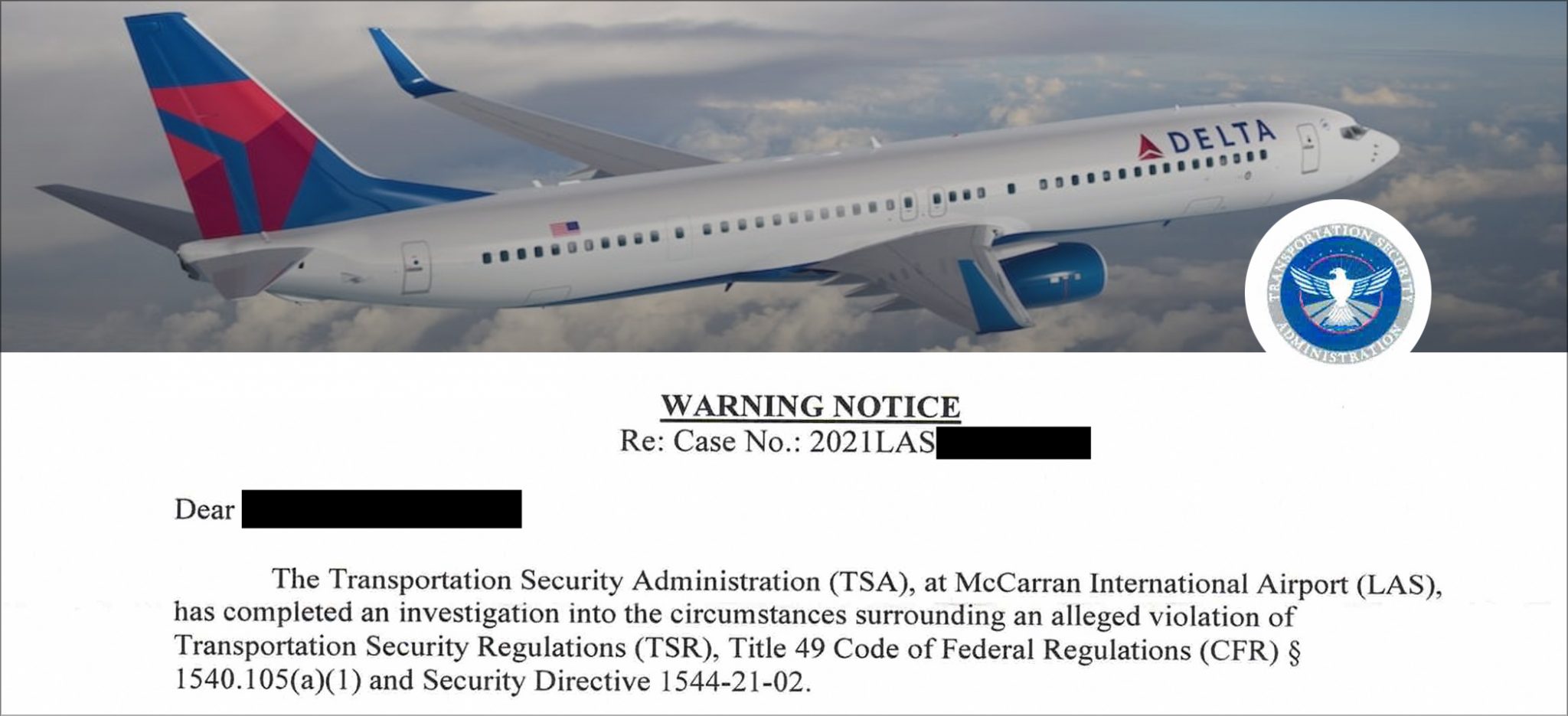  EXCLUSIVE: Delta Airlines and TSA Target & Intimidate a Passenger Without Cause