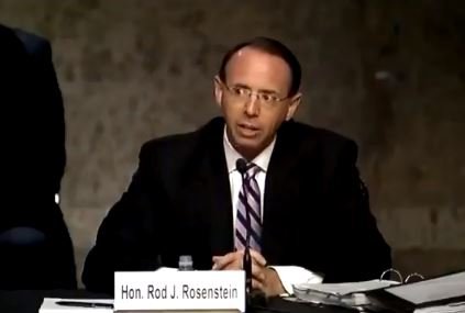  Deep State Rod Rosenstein Now Admits He Talked with Andrew McCabe About Recording President Trump — After Lying During Senate Testimony
