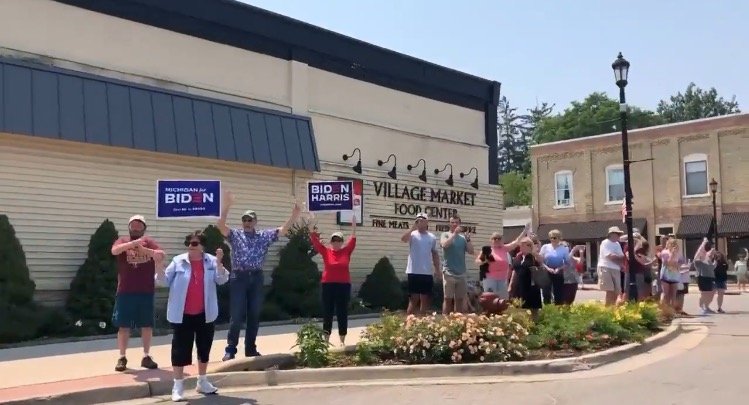  Democrat Senator Excited 25 People Showed Up to Greet 81 Million Vote Recipient Joe Biden in Michigan (VIDEO)