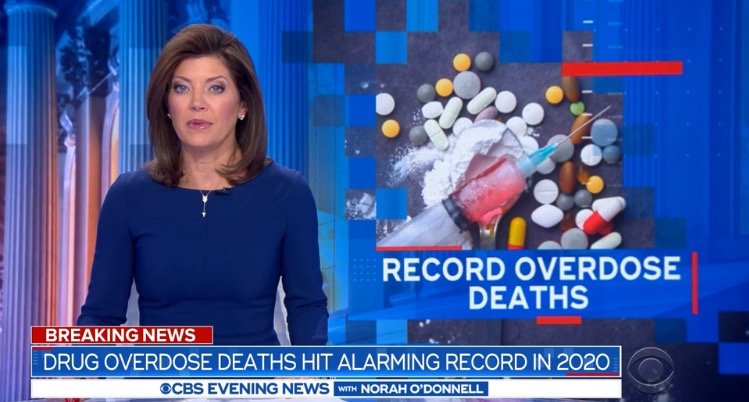  US Drug-Overdose Deaths Soared to a Record 93,000 in 2020 During Covid Lockdowns