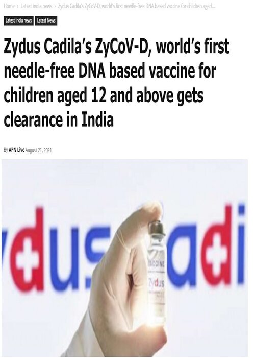  INDIA: “World’s First DNA-based Vaccine” Given Emergency Use Authorization for 12 to 18-Year-Olds as Parents Mourn the Deaths of Their Children Following COVID-19 Injections