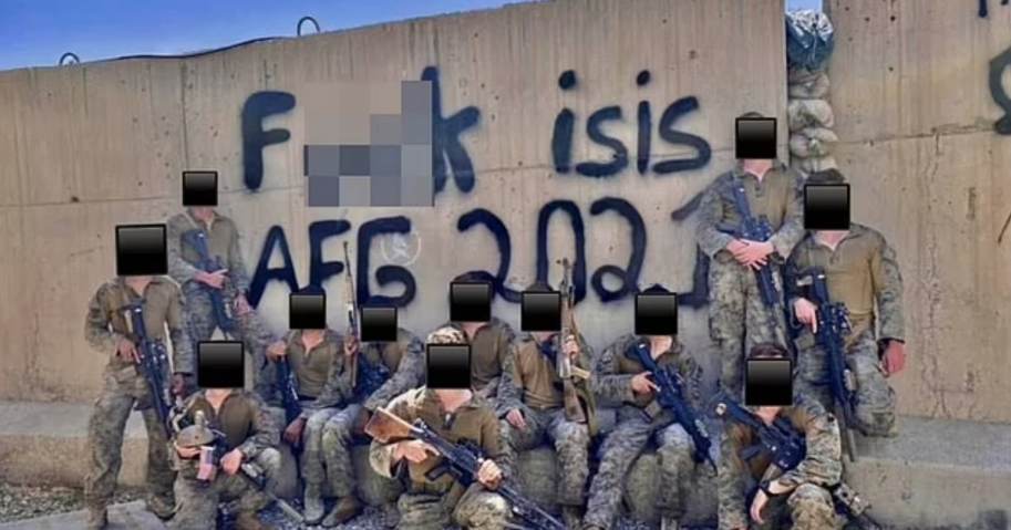  “It was a Slap in the Face:” Just Days After a Terrorist Attack Killed 13 Troops, US Marines Reveal They Were Forced to Wipe Away Messages They Left For the Taliban and Pick up Trash Before Turning Over Control of Kabul Airport