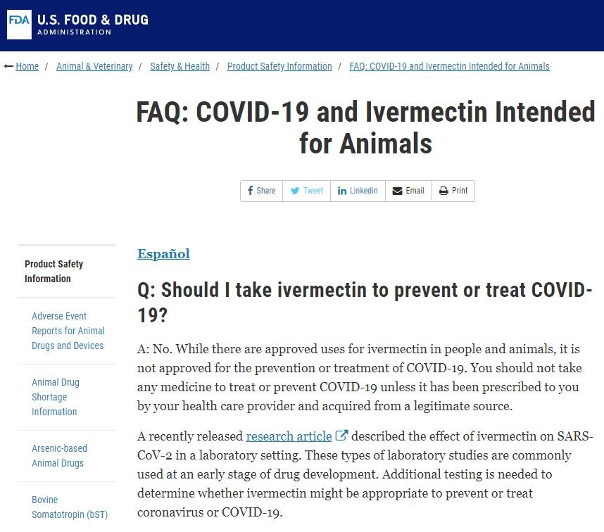  Sounds Racist: FDA Scares Off Americans from Taking “Horse Drug” Ivermectin for COVID — But Pushed the Drug on African Migrants in 2015