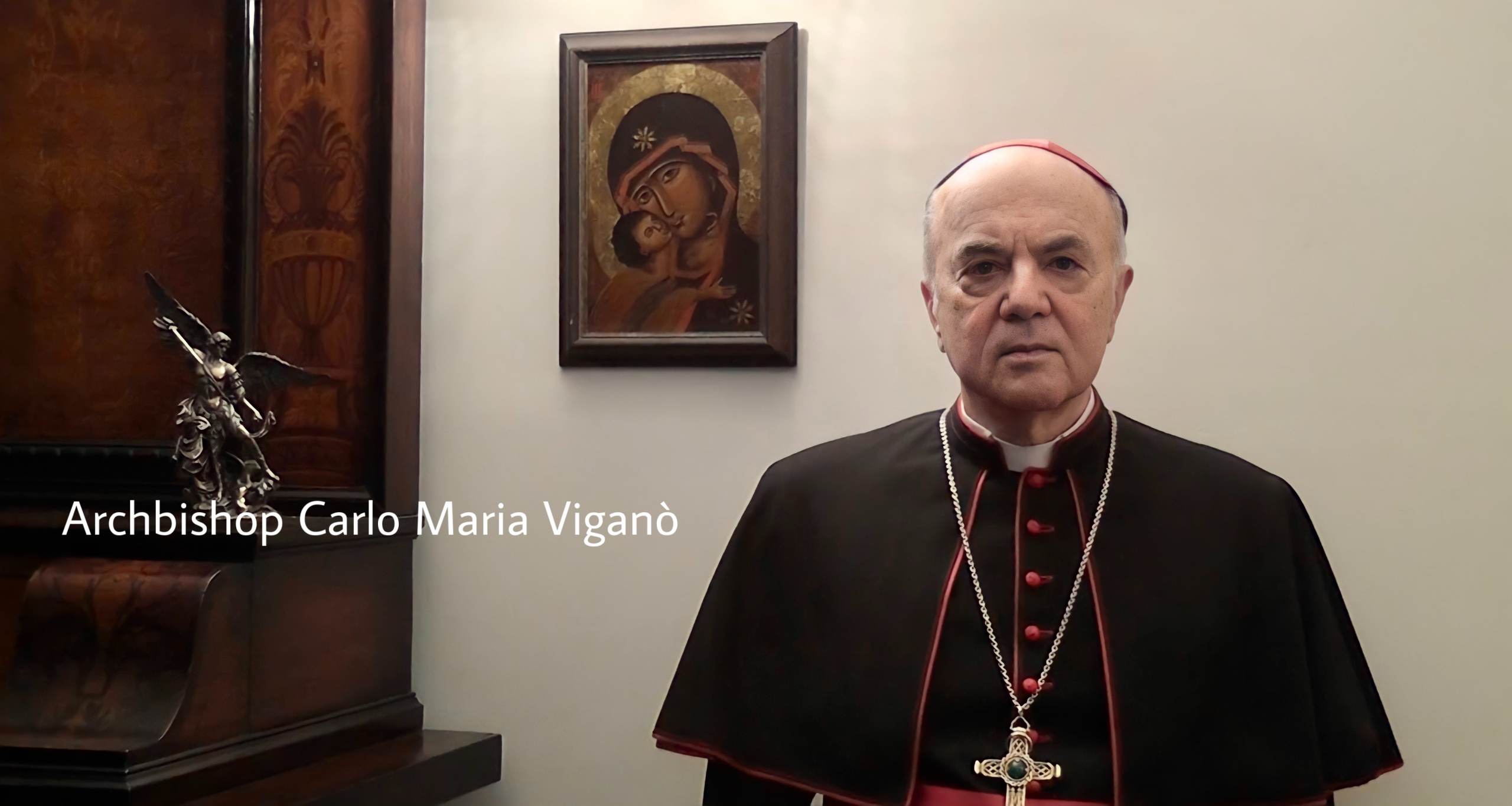  HUGE EXCLUSIVE: Archbishop Carlo Maria Viganò Calls on People of Faith to Unite in a Worldwide Anti-Globalist Alliance to Free Humanity from the Totalitarian Regime (VIDEO)