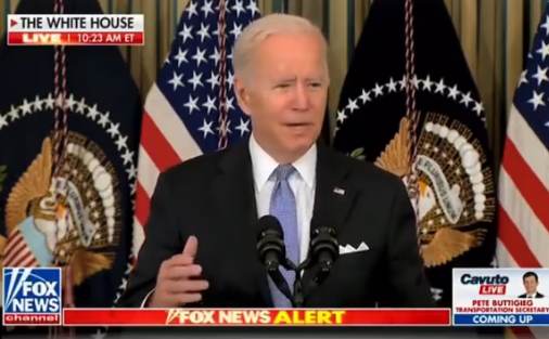  Joe Biden Explains the Higher Consumer Prices: “People’s Supplies or Materials That End Up Being on Our Kitchen Table or in Our, Our, Our Fam, Our Life, Guess What? There Close Those Plants” (VIDEO)