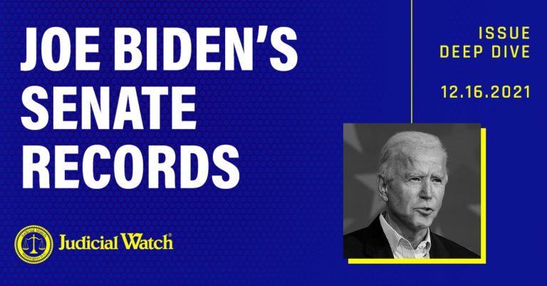  Joe Biden’s Senate Records