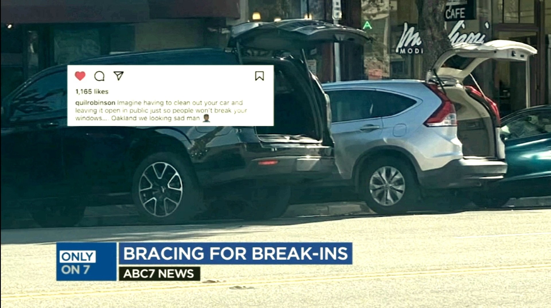  “We Are In Different Times:” As Crime Continues to Surge, California Residents Resort to Leaving Their Cars Parked With the Trunk Open In Desperate Attempt To Deter Looters From Smashing The Windows – (VIDEO)
