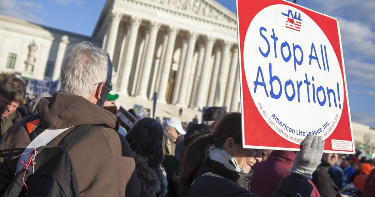  WATCH: Pro-Life Activists Sing The National Anthem Outside Supreme Court (VIDEO)
