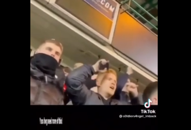  Scottish Football Fans Chant ‘You Can Shove Your F***ing Booster Up Your A$$!” at Scottish Leader During Soccer Match (VIDEO)