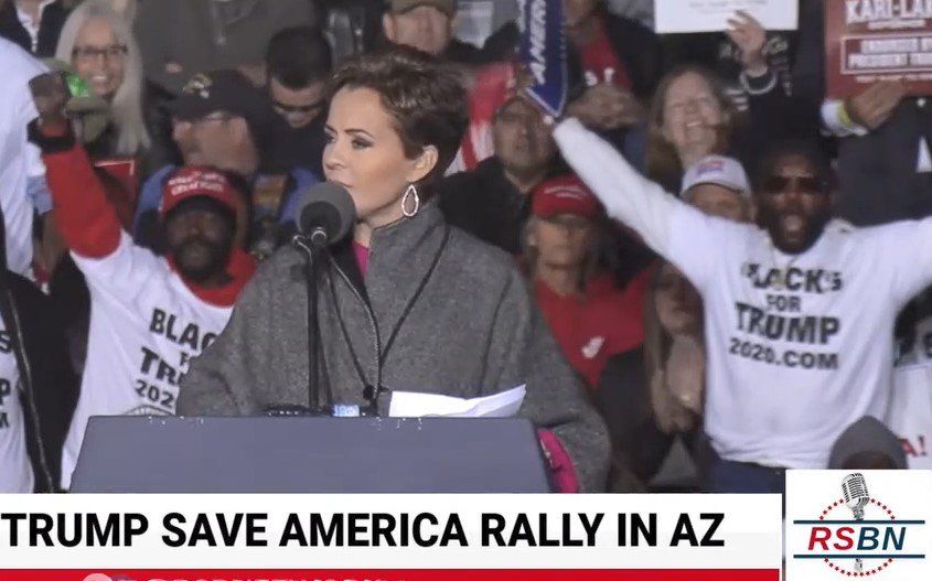  EPIC! Gubernatorial Candidate Kari Lake at AZ Trump Rally: “I Want to Lock Somebody Down, That Liar Doctor Fauci… My BS Meter Goes Off Every Time He Opens His Mouth” (VIDEO)