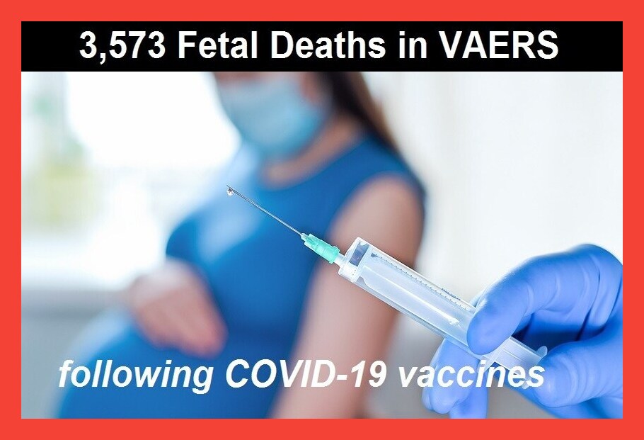  3,573 Fetal Deaths in VAERS Following COVID-19 Vaccines – 1,867% Increase Over Non-COVID Vaccines
