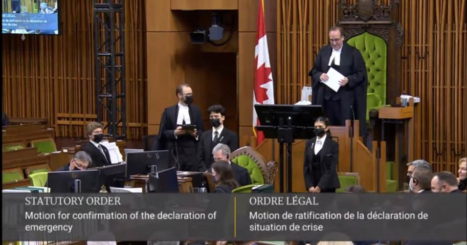  BREAKING: Majority of Canadian Parliament Sides With Trudeau’s Tyranny – Vote to UPHOLD Unprecedented Emergencies Act After Protesters Beaten and Shackled