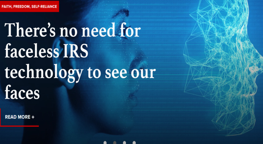  There’s no need for faceless IRS technology to see our faces
