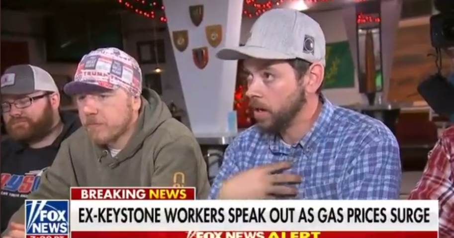  MUST WATCH: Laid-Off Keystone Pipeline Workers SHRED Biden for His Lies About American Oil Production – “I’m Sick of Hearing: ‘This is Putin’s Price Hike’”