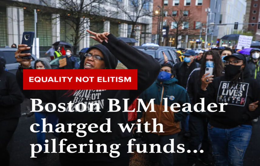  Boston BLM leader charged with pilfering funds from charity meant to feed children