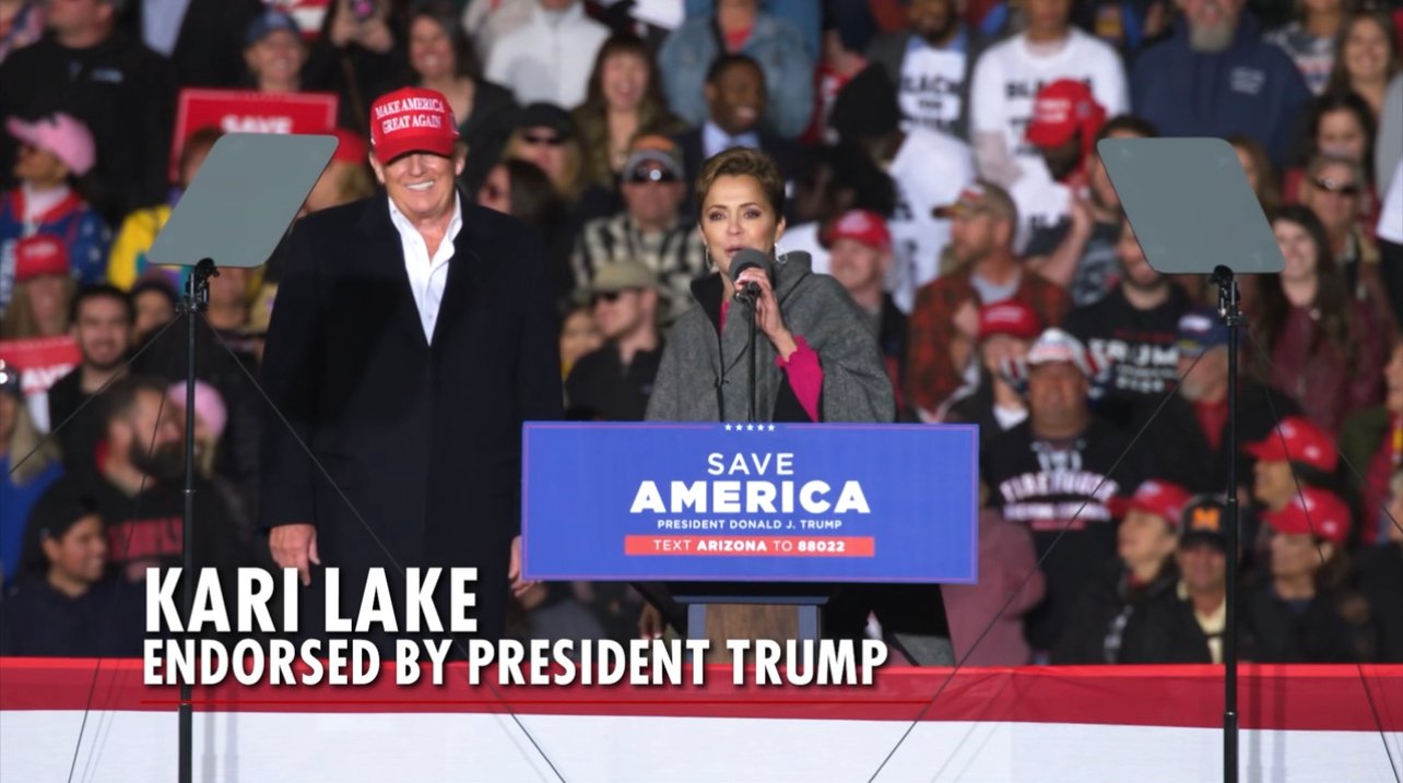  Trump-Endorsed AZ Gubernatorial Candidate Kari Lake On Securing Southern Border: “As Governor I Will Not Take Any Orders From Joe Biden He’s Illegitimate. That Election Was a Sham” (VIDEO)